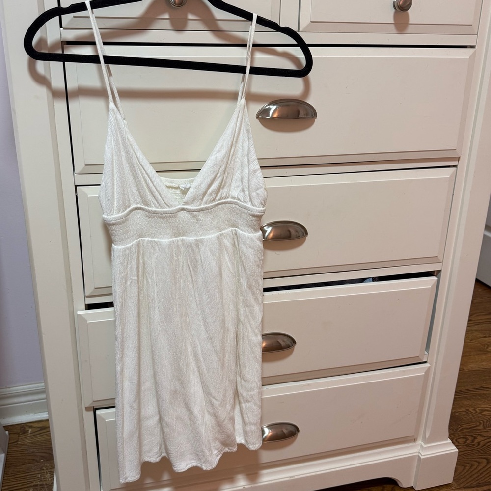 Garage White Mini Dress
